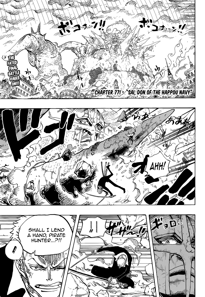 One Piece, Chapter 771 image 04